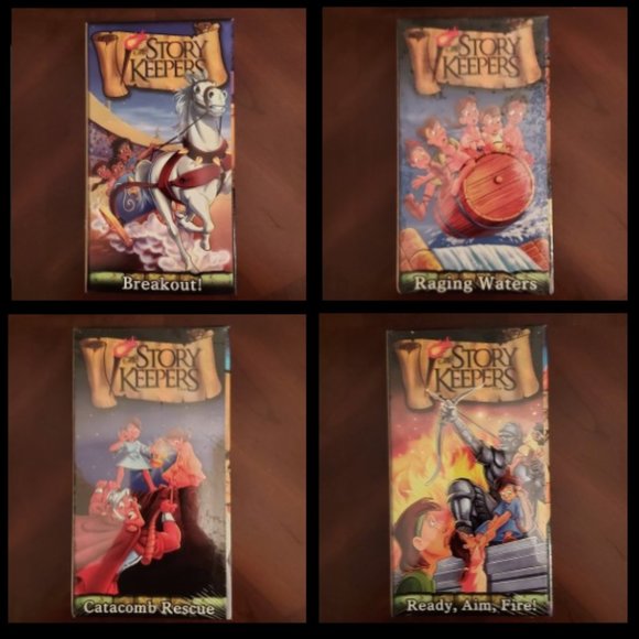 The  Stroy Keepers VHS Tapes Volumes 1 Through 3 NWT - Picture 1 of 11